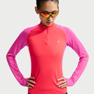 NIKE ACG ワイルドシー — ウィメンズ Dri-FIT 1/4ジップ ロングスリーブ ハイキングトップス