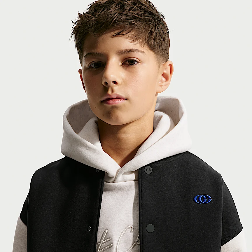 NIKE ケイトリン・クラーク — ナイキ キッズ バーシティ ジャケット - Image 3