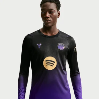 NIKE FCバルセロナ 2026/27 スタジアム アウェイ — メンズ コービー Dri-FIT サッカー ロングスリーブ レプリカ ジャージー
