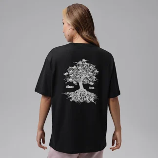 NIKE ジョーダン フライト — ウィメンズ オーバーサイズド グラフィック Tシャツ