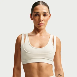 NIKE NikeSKIMS Matte — Women's Double-Strap Scoop Bra