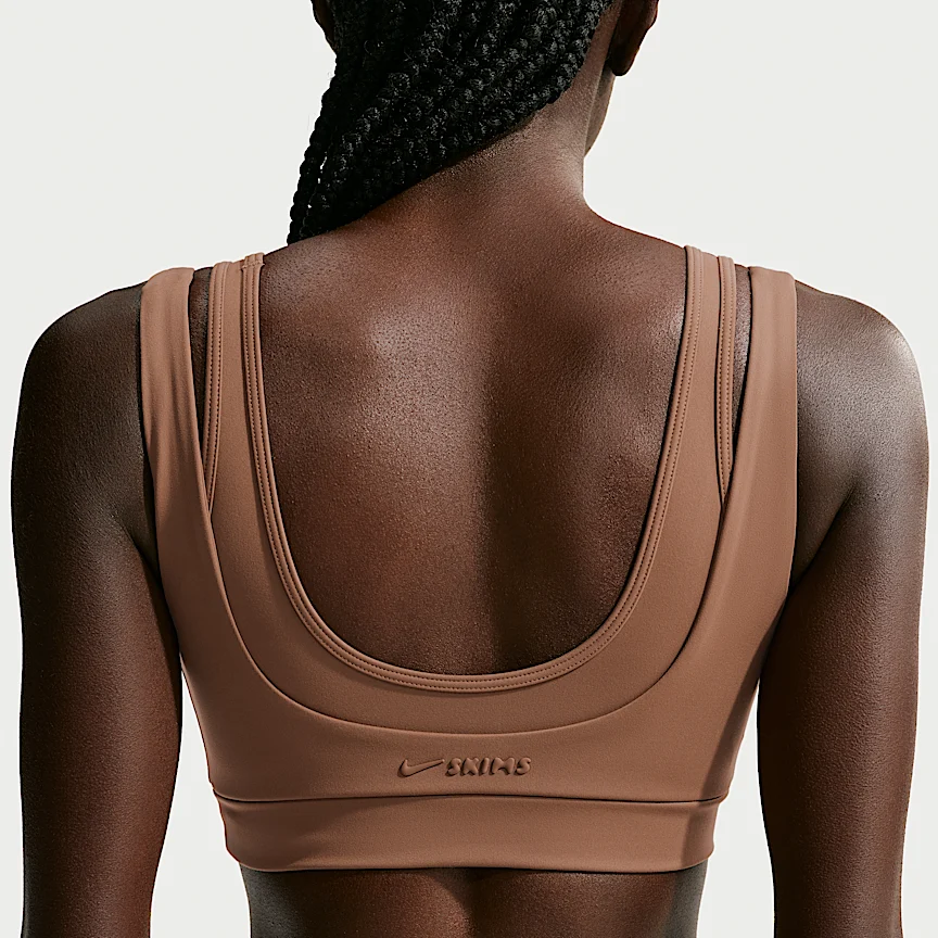 NIKE NikeSKIMS Matte — Women's Double-Strap Scoop Bra - Image 2