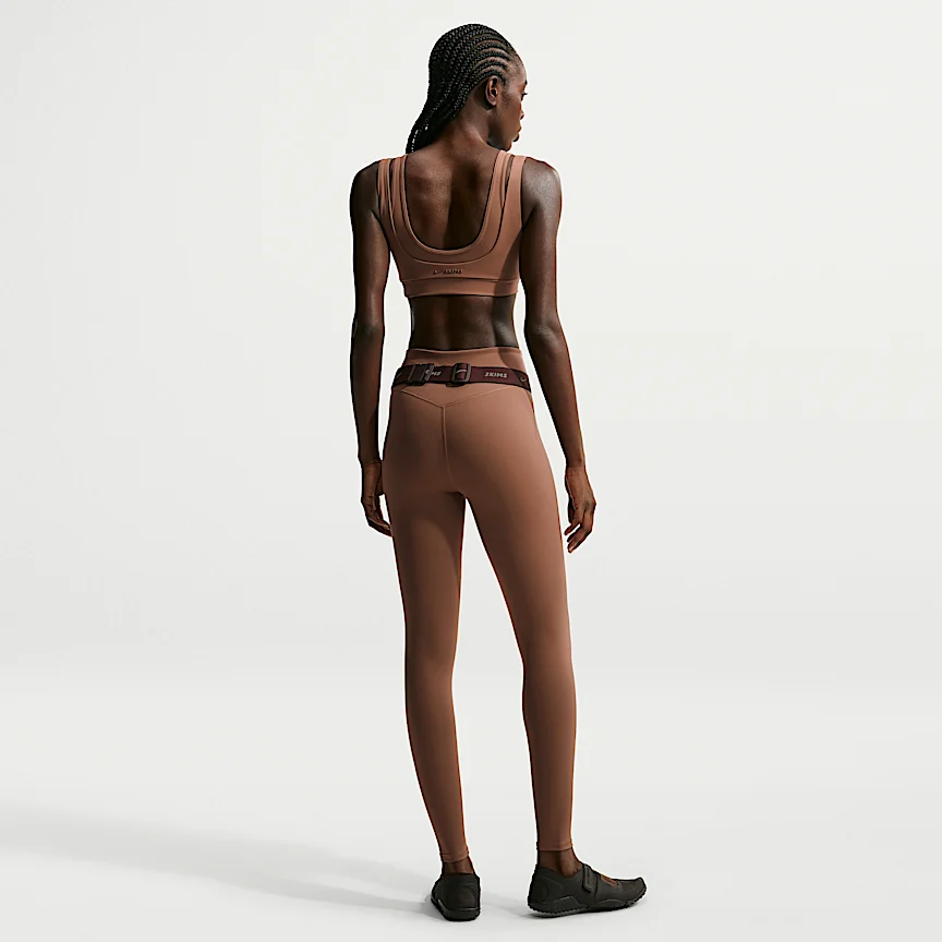 NIKE NikeSKIMS Matte — Women's Double-Strap Scoop Bra - Image 5