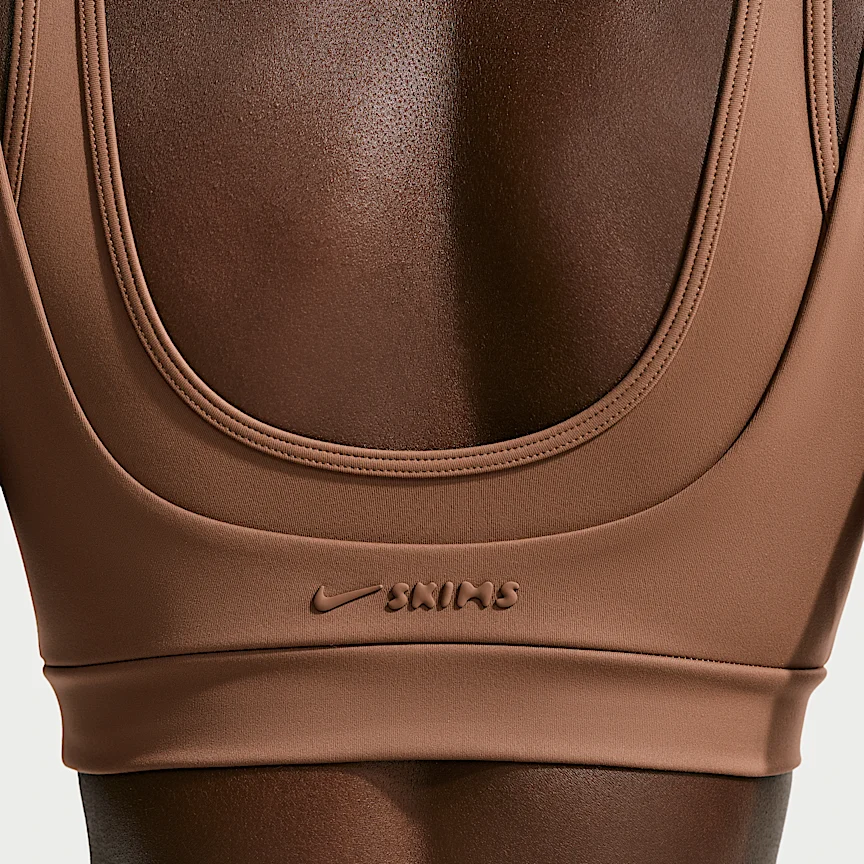 NIKE NikeSKIMS Matte — Women's Double-Strap Scoop Bra - Image 6