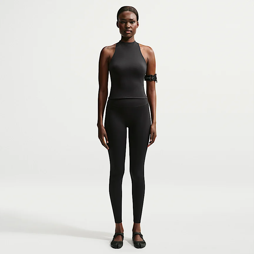 NIKE NikeSKIMS Matte — ウィメンズ モックネック レーサーバック タンクトップ - Image 4