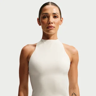 NIKE NikeSKIMS Matte — Women’s Mock-Neck Racerback Tank Top