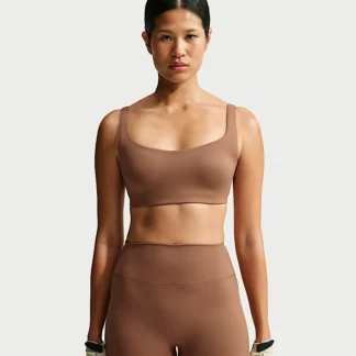NIKE NikeSKIMS Matte — ウィメンズ スクープネック ブラ