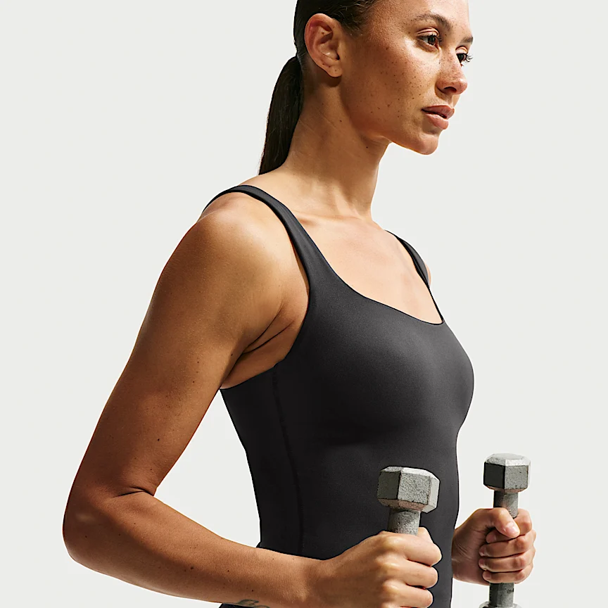 NIKE NikeSKIMS Matte — ウィメンズ スクエアネック タンクトップ - Image 3
