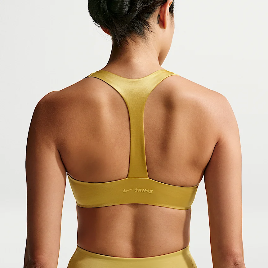 NIKE NikeSKIMS Satin Shine — Women's Plunge Bra - Image 2