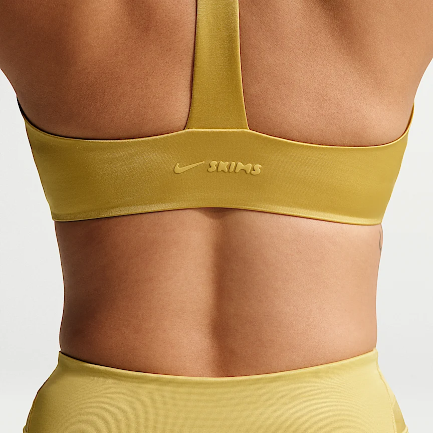NIKE NikeSKIMS Satin Shine — Women's Plunge Bra - Image 6