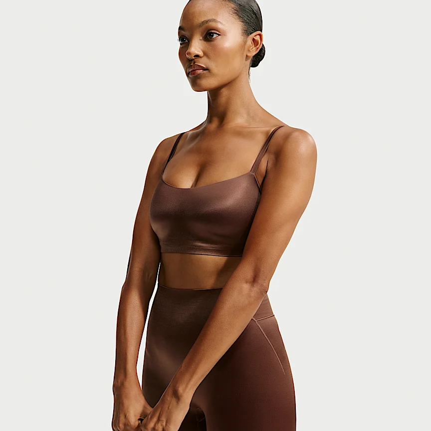 NIKE NikeSKIMS Satin Shine — Women's Scoop Cami Bra - Image 3