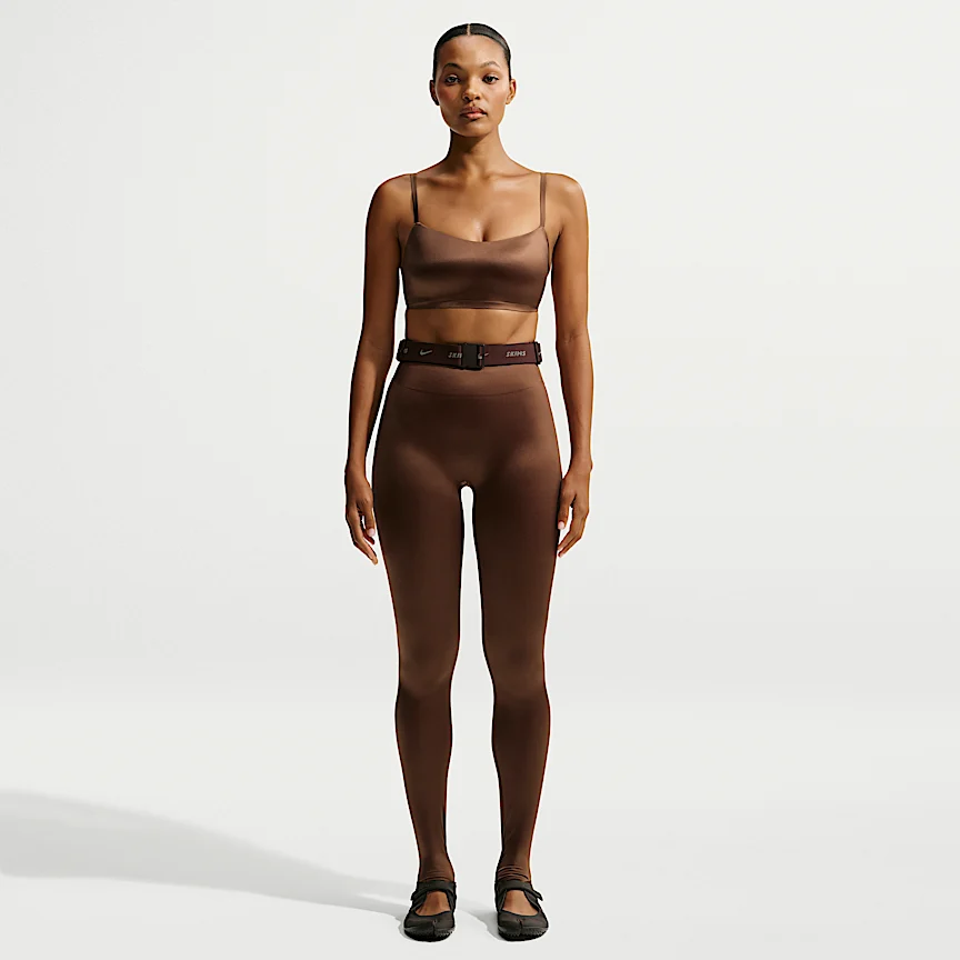 NIKE NikeSKIMS Satin Shine — Women's Scoop Cami Bra - Image 4