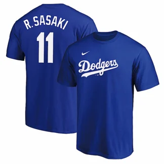 NIKE 佐々木 朗希 ロサンゼルス ドジャース — メンズ ナイキ MLB Tシャツ