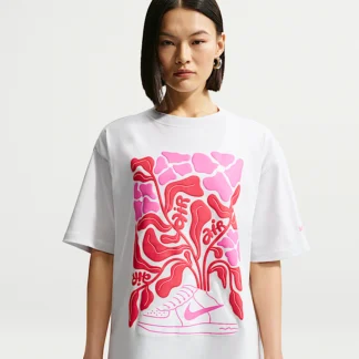 NIKE スポーツウェア エア フォース 1 — ウィメンズ オーバーサイズド ショートスリーブ Tシャツ