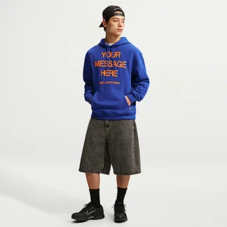 NIKE スポーツウェア — メンズ ブラック デニム ショートパンツ