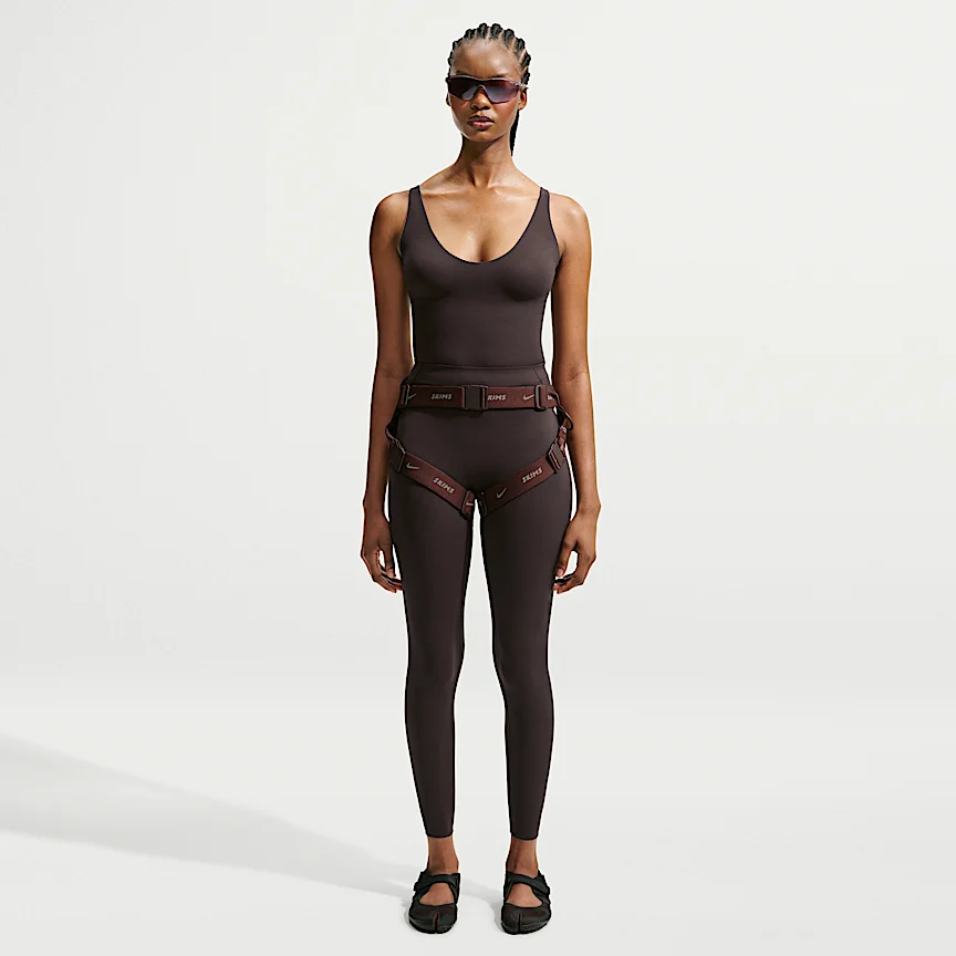 NIKE NikeSKIMS Studio Stretch — Women's Plunge Tank - Image 4
