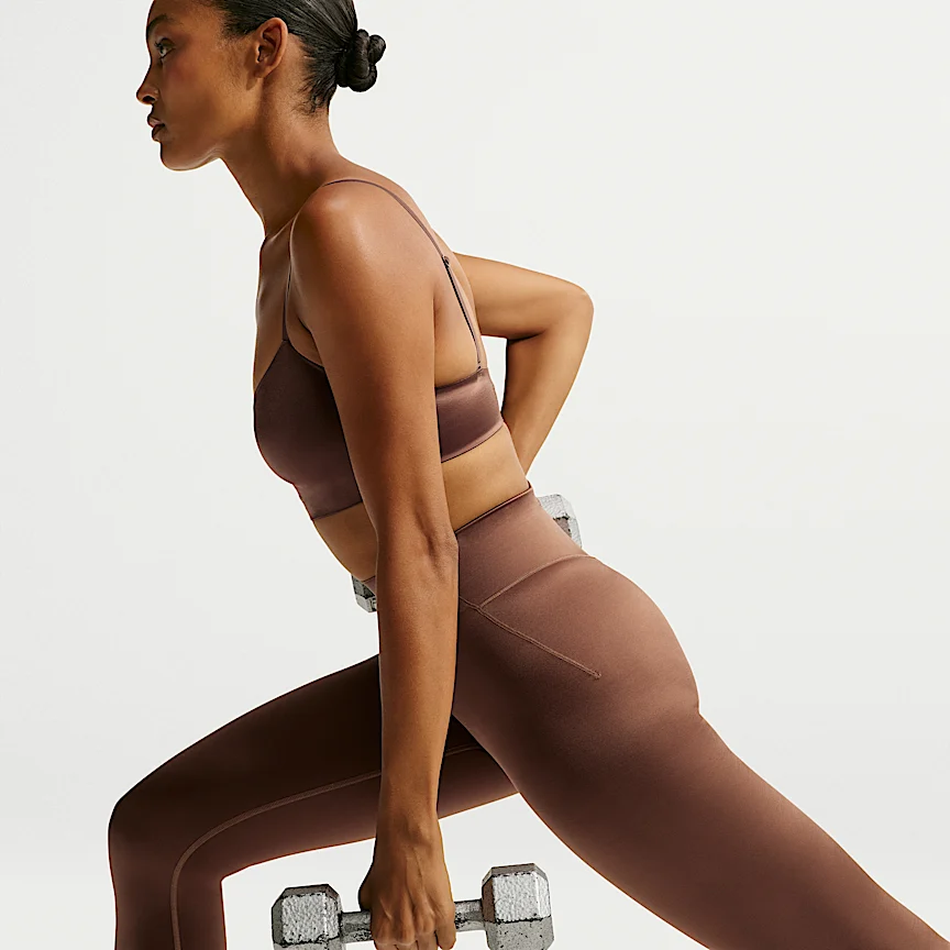 NIKE NikeSKIMS サテン Shine — ウィメンズ ハイウエスト ボンディング 74cm レギンス - Image 4