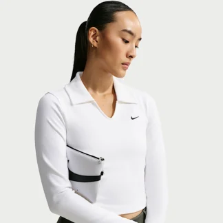 NIKE スポーツウェア — ウィメンズ タイト ロングスリーブ クロップド ポロ