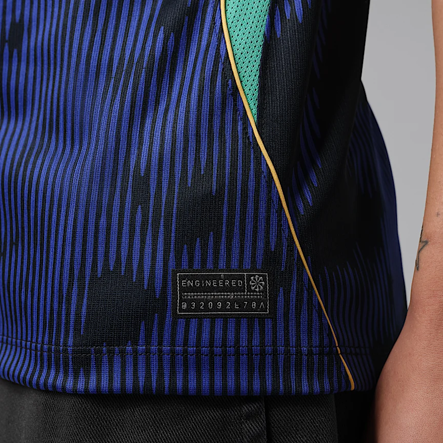NIKE ブラジル ナショナルチーム 2026 スタジアム アウェイ — ウィメンズ ナイキ Dri-FIT サッカーユニフォーム - Image 5