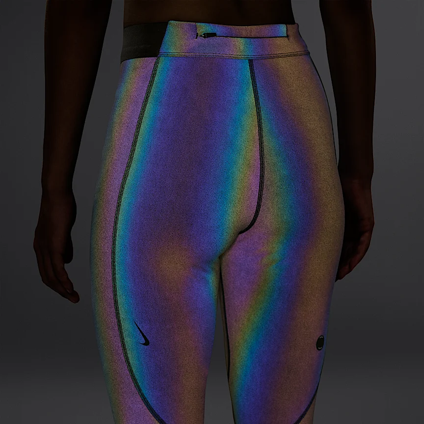 NIKE ラボ | ランニング フラッシュ — ウィメンズ ハイウエスト レギンス フロントシームなし - Image 8