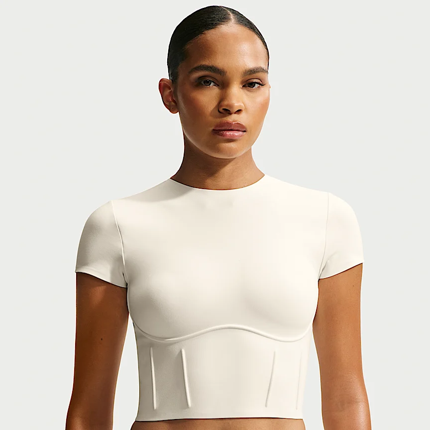 NIKE NikeSKIMS Matte — Women's Corset Cropped Top