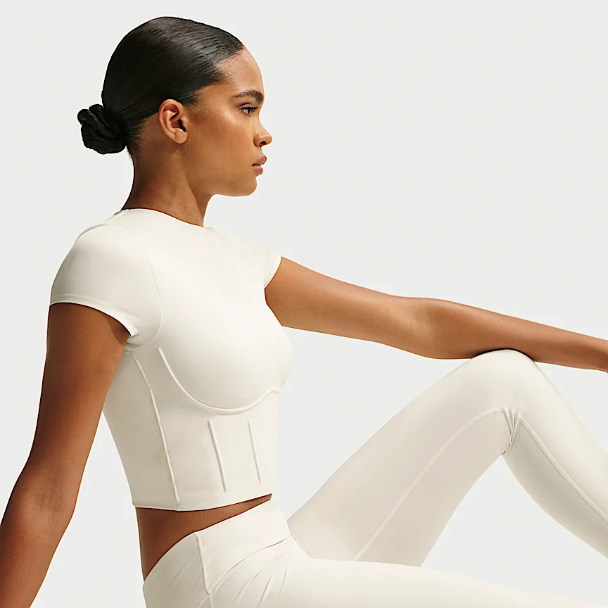 NIKE NikeSKIMS Matte — Women's Corset Cropped Top - Image 3