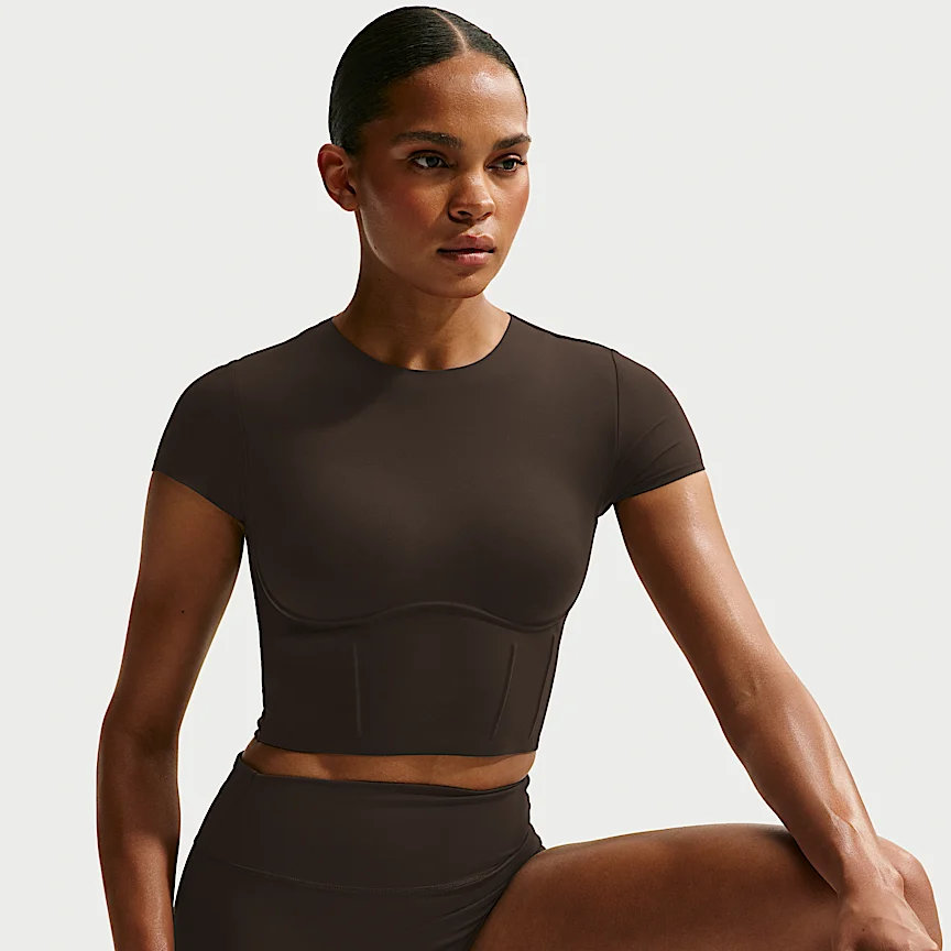 NIKE NikeSKIMS Matte — Women's Corset Cropped Top - Image 3
