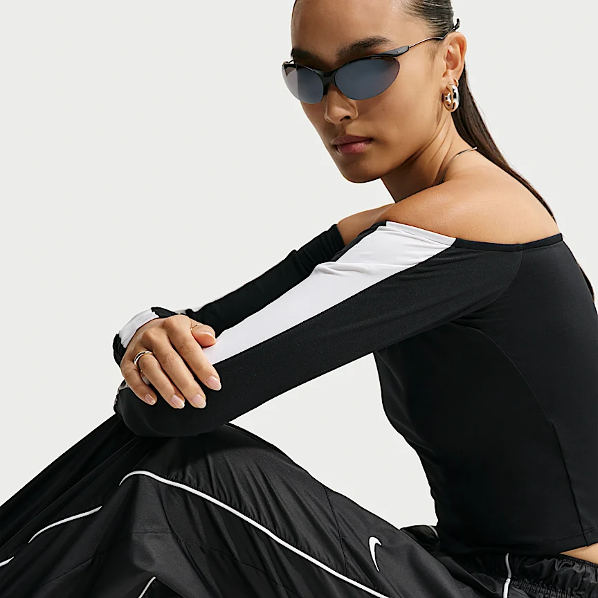 NIKE スポーツウェア — ウィメンズ ルーズ ハイライズ トラック パンツ - Image 4