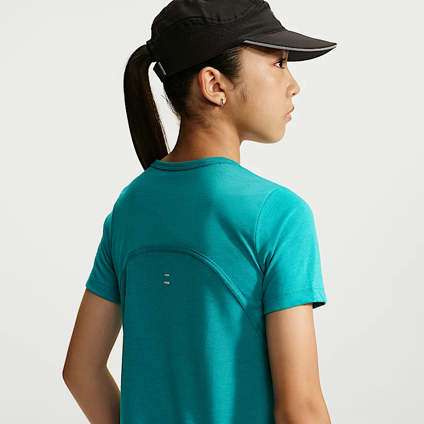 NIKE テンポ — ジュニア (ガールズ) Dri-FIT ショートスリーブ トップ - Image 2