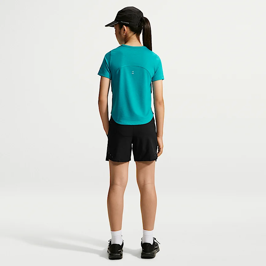 NIKE テンポ — ジュニア (ガールズ) Dri-FIT ショートスリーブ トップ - Image 5