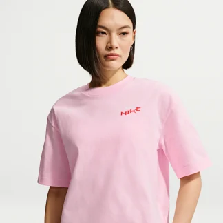 NIKE スポーツウェア — オーバーサイズド ミッドクロップ Tシャツ