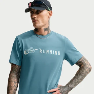 NIKE  — メンズ Dri-FIT ランニング Tシャツ