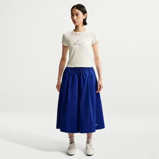 NIKE Sportswear — ウィメンズ オーバーサイズド ミッドライズ ポプリン キュロット