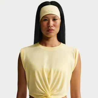 NIKE NikeSKIMS Performance Cotton Blend — Women's Cropped Twist Tank Top