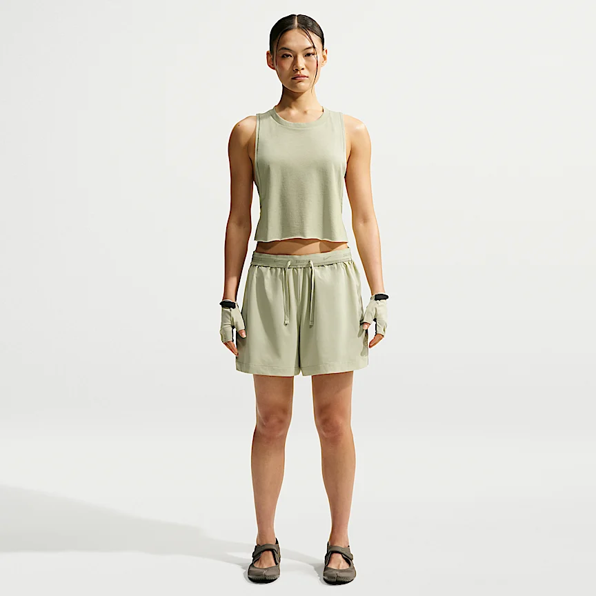 NIKE NikeSKIMS パフォーマンス コットンブレンド — ウィメンズ クロップド タンクトップ - Image 4