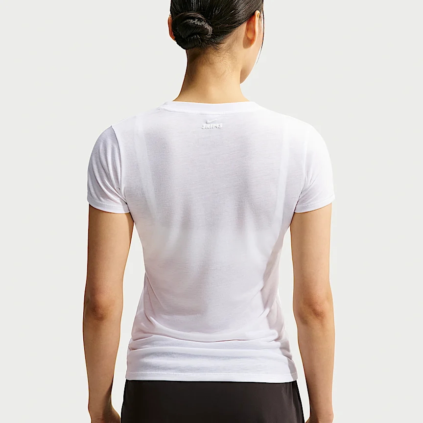 NIKE NikeSKIMS パフォーマンス コットンブレンド — ウィメンズ ショートスリーブ トップ - Image 2