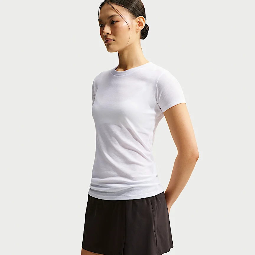 NIKE NikeSKIMS パフォーマンス コットンブレンド — ウィメンズ ショートスリーブ トップ - Image 3