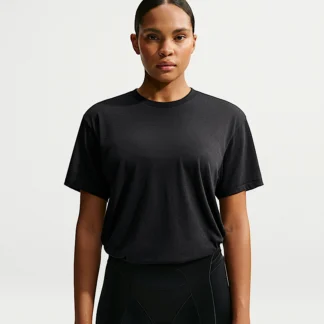 NIKE NikeSKIMS パフォーマンス コットンブレンド — ウィメンズ オーバーサイズ ショートスリーブ トップ