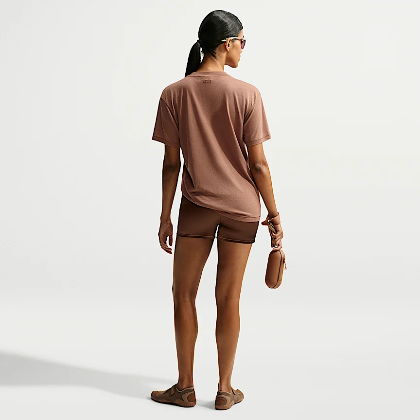 NIKE NikeSKIMS パフォーマンス コットンブレンド — ウィメンズ オーバーサイズ ショートスリーブ トップ - Image 5