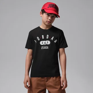NIKE ジョーダン — ジュニア アーチド ワードマーク 大阪 Tシャツ