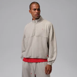 NIKE ジョーダン フライト フリース — メンズ 1/4ジップ トップ