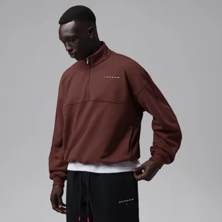NIKE ジョーダン フライト フリース — メンズ 1/4ジップ トップ