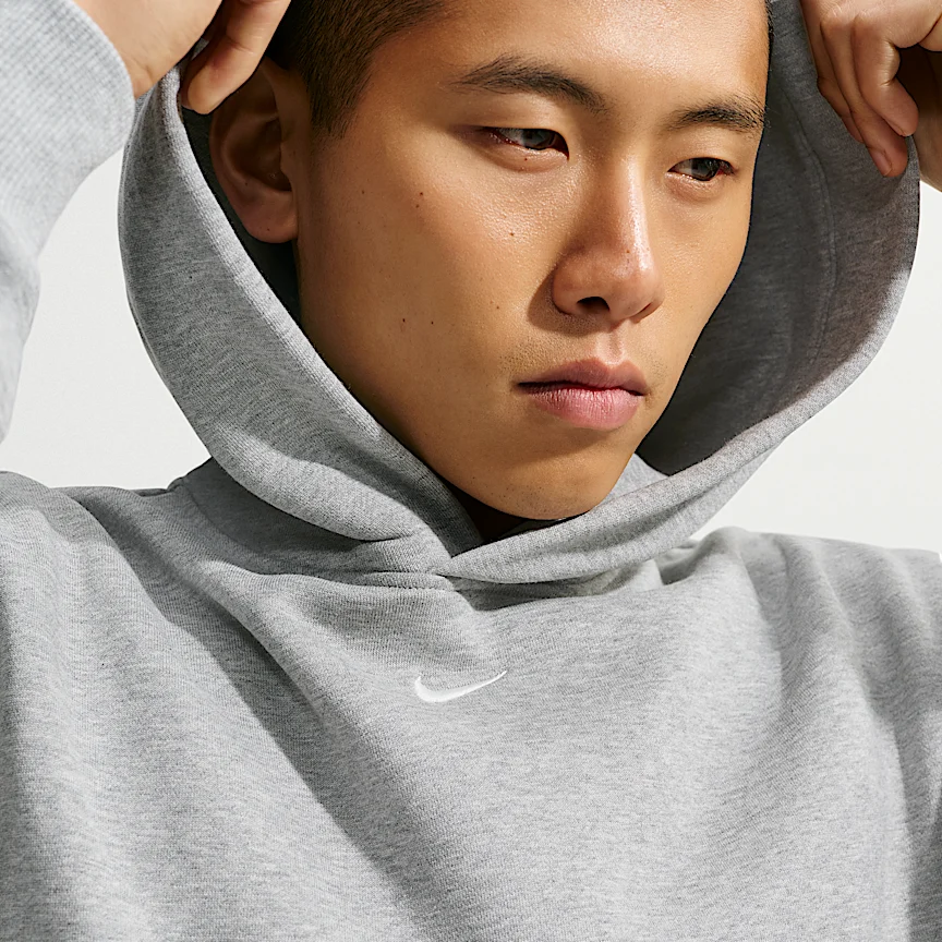 NIKE ソロ フリース — メンズ プルオーバー パーカー - Image 3