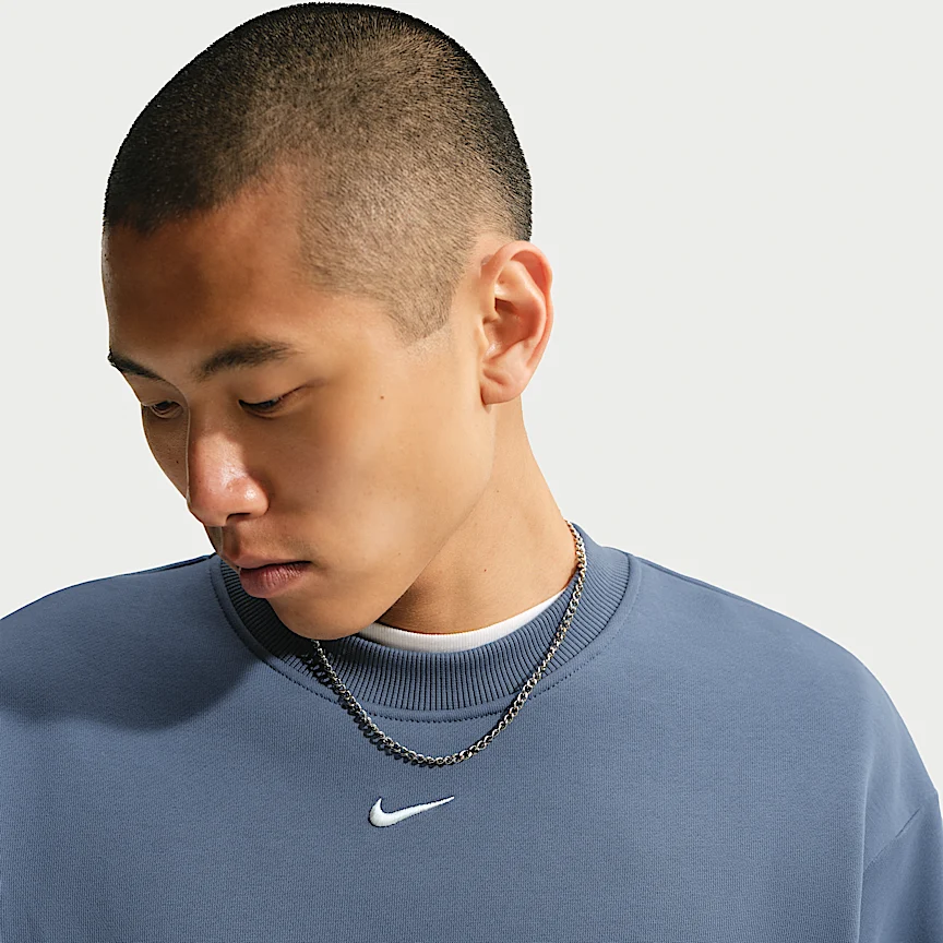 NIKE ソロ フリース — メンズ クルーネック スウェットシャツ - Image 3