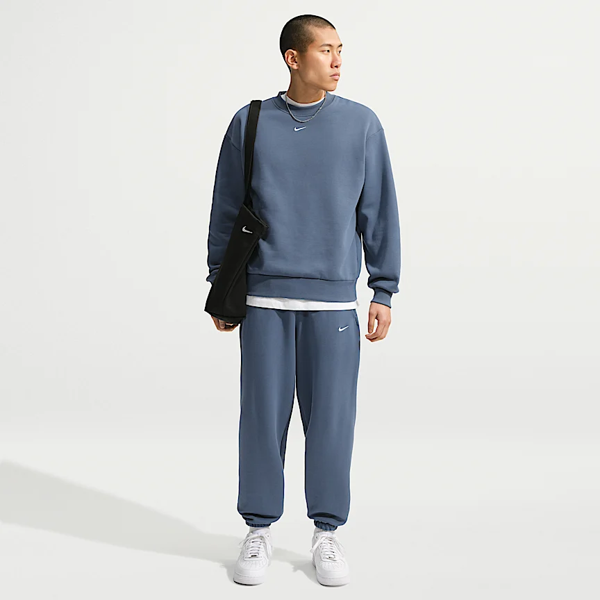 NIKE ソロ フリース — メンズ クルーネック スウェットシャツ - Image 4