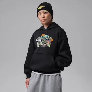 NIKE ジョーダン スペース ジャム — ウィメンズ フリース プルオーバー パーカー