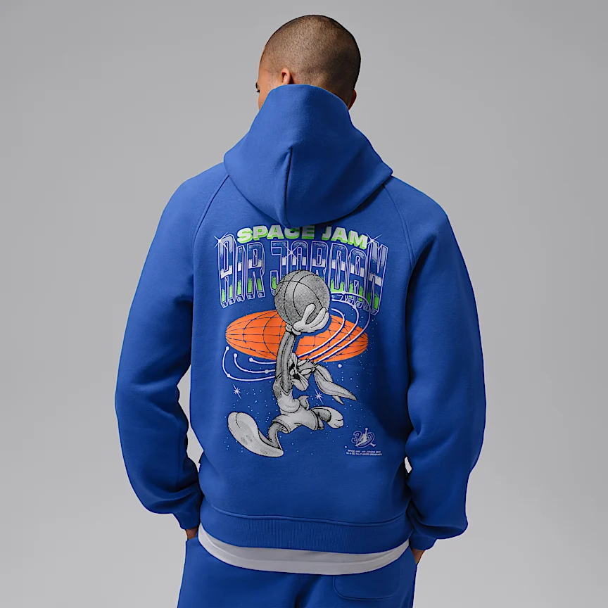 NIKE ジョーダン ブルックリン スペース ジャム — メンズ フリース トレーナー パーカー