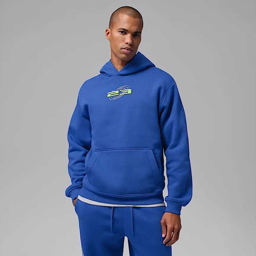 NIKE ジョーダン ブルックリン スペース ジャム — メンズ フリース トレーナー パーカー - Image 2