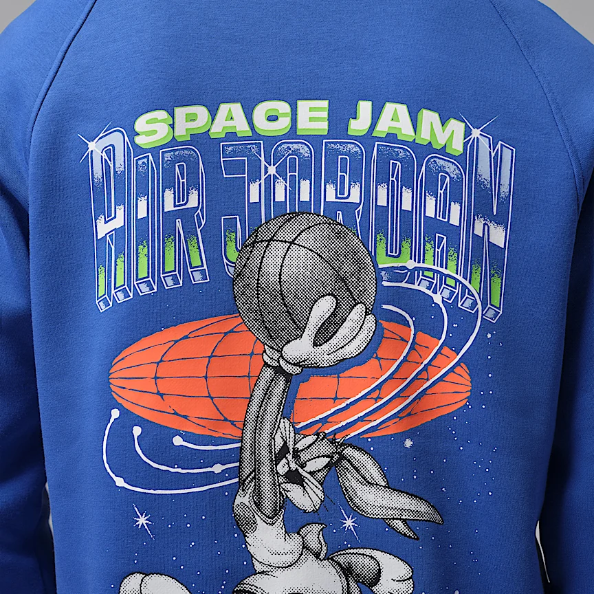 NIKE ジョーダン ブルックリン スペース ジャム — メンズ フリース トレーナー パーカー - Image 5