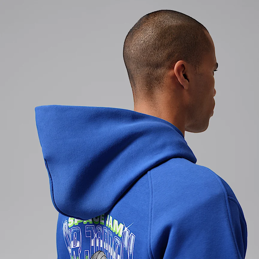 NIKE ジョーダン ブルックリン スペース ジャム — メンズ フリース トレーナー パーカー - Image 8